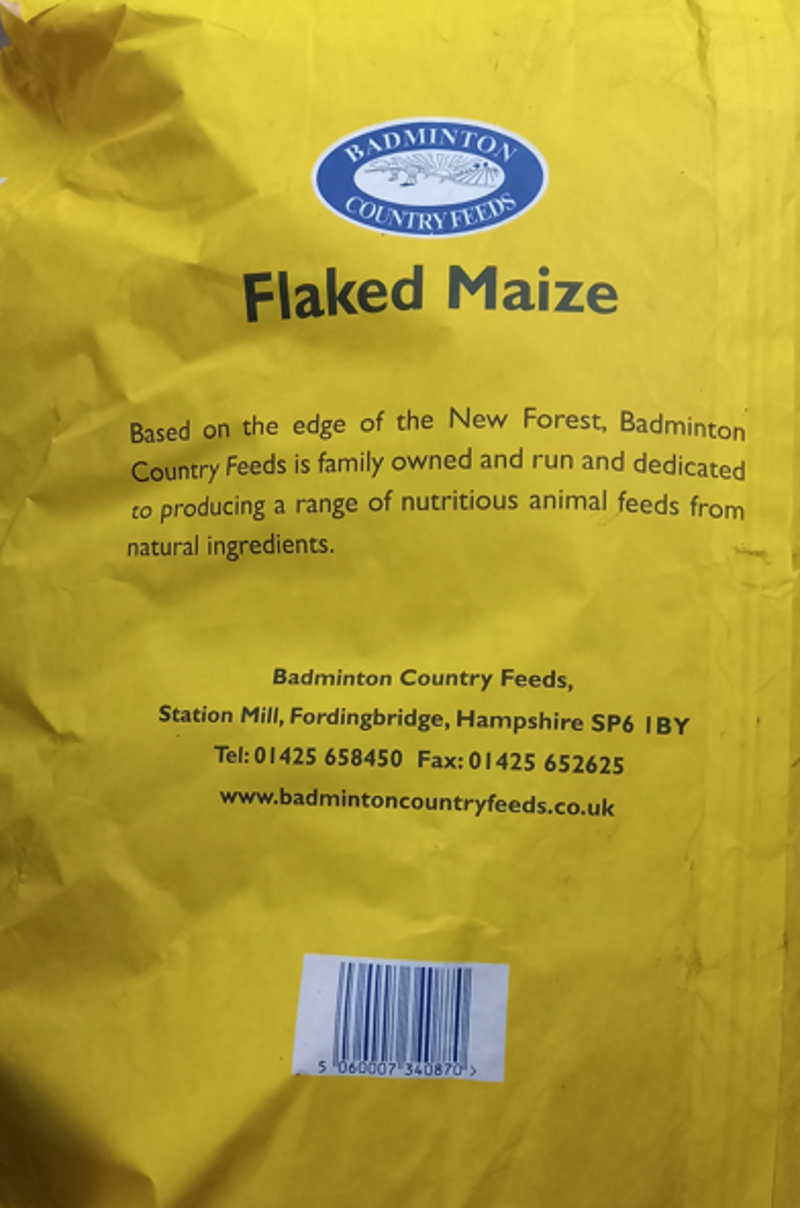 Badminton Flaked Maize 15KG-1